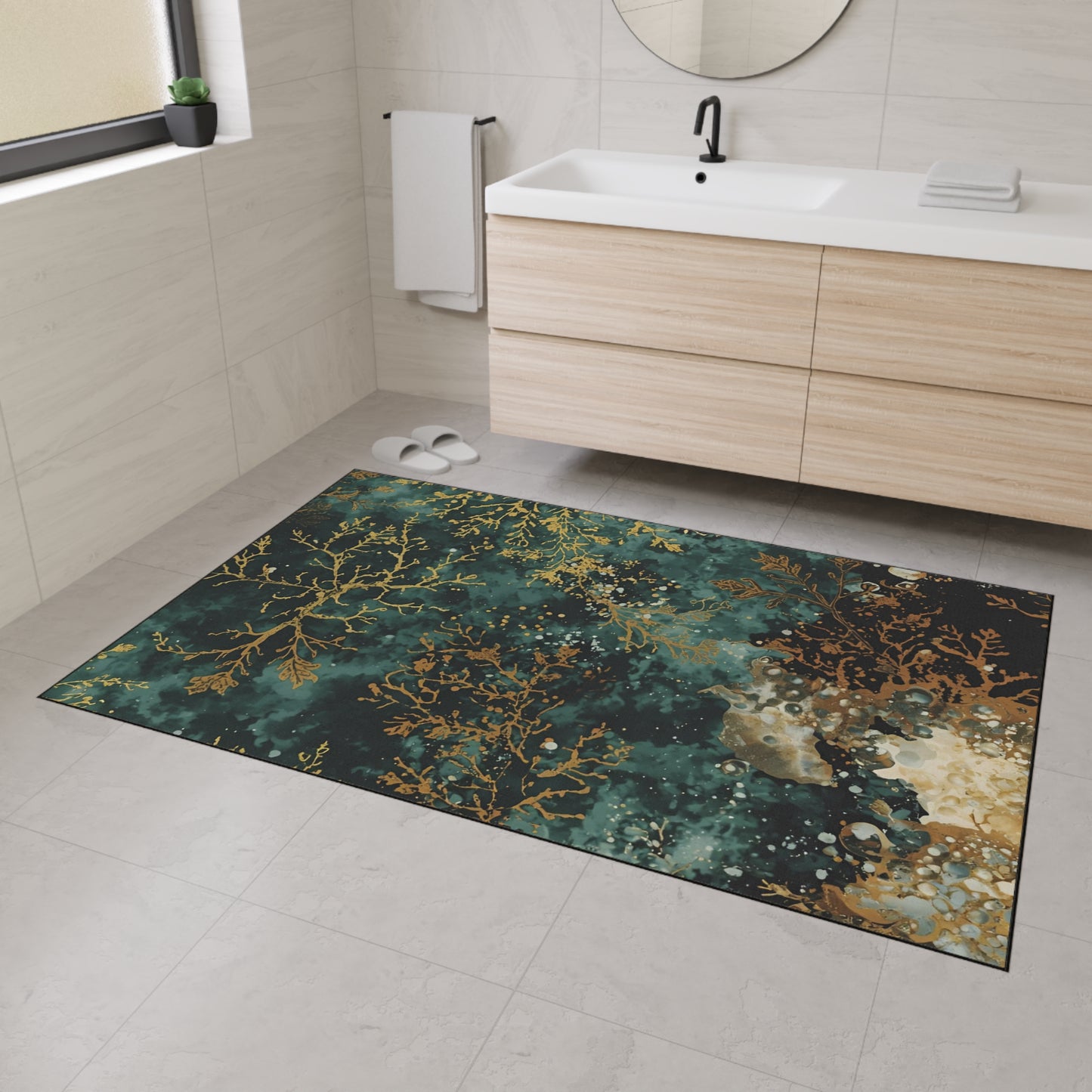 Stylish Sea Moss Rug