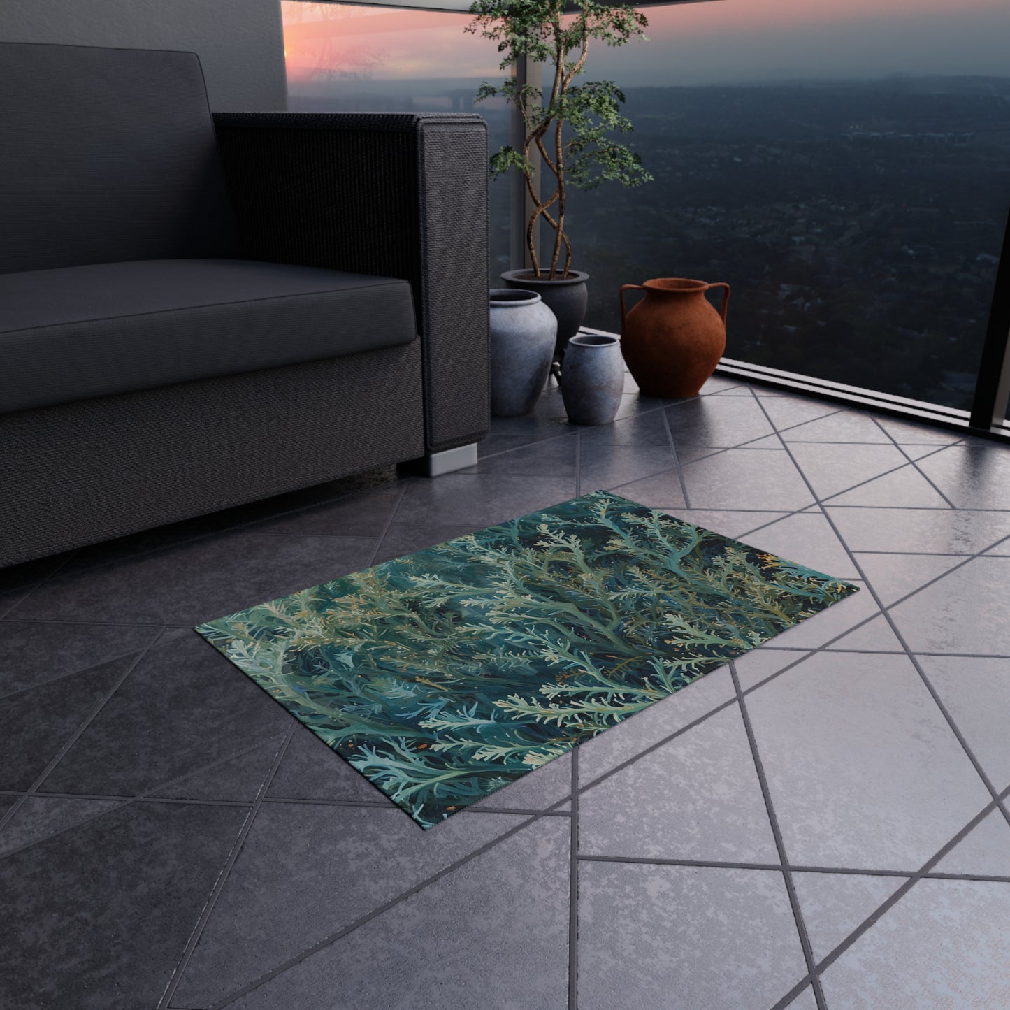 Sea Moss Rug Sea Scape Indoor/Outdoor Rug