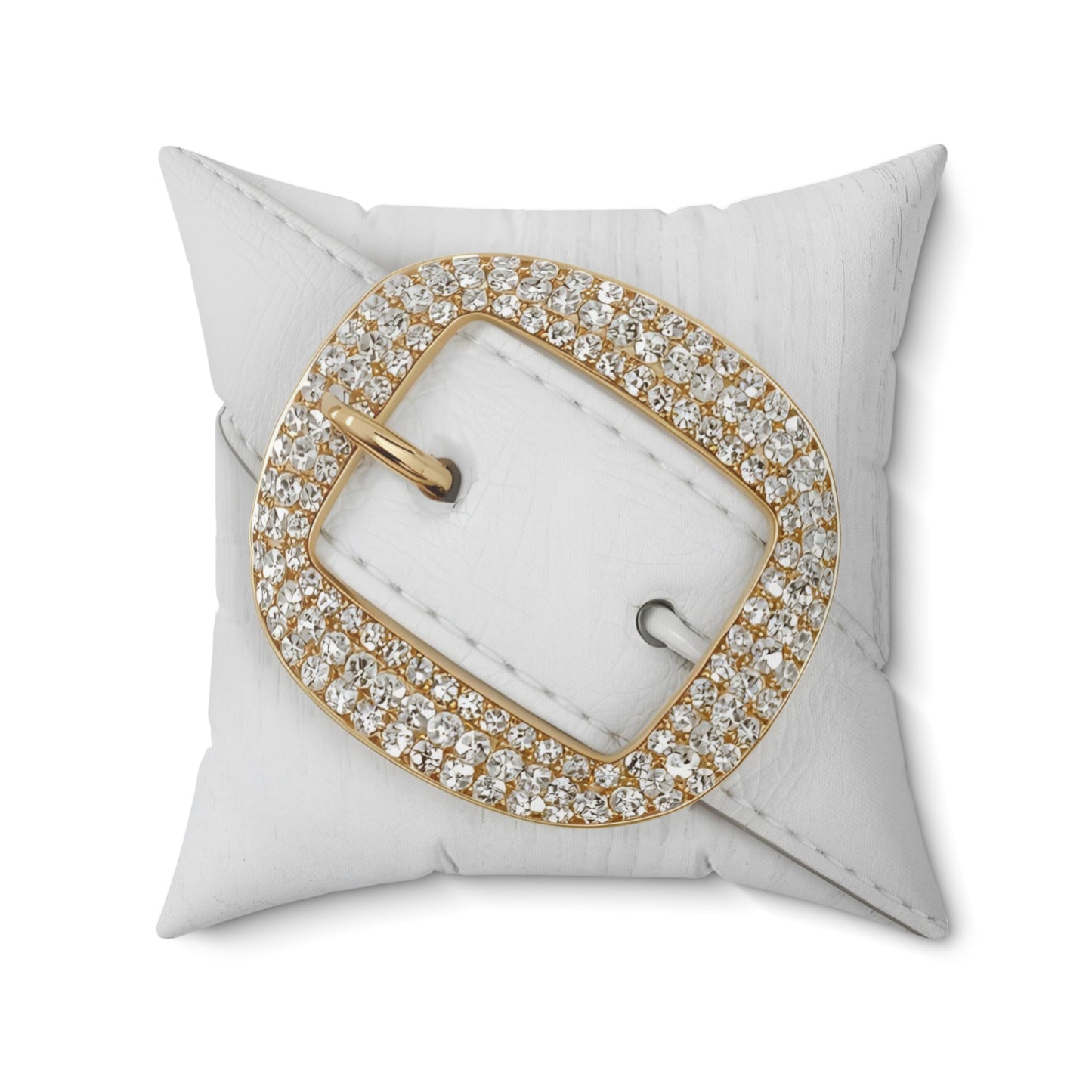 Sparkling Glamour Square Pillow