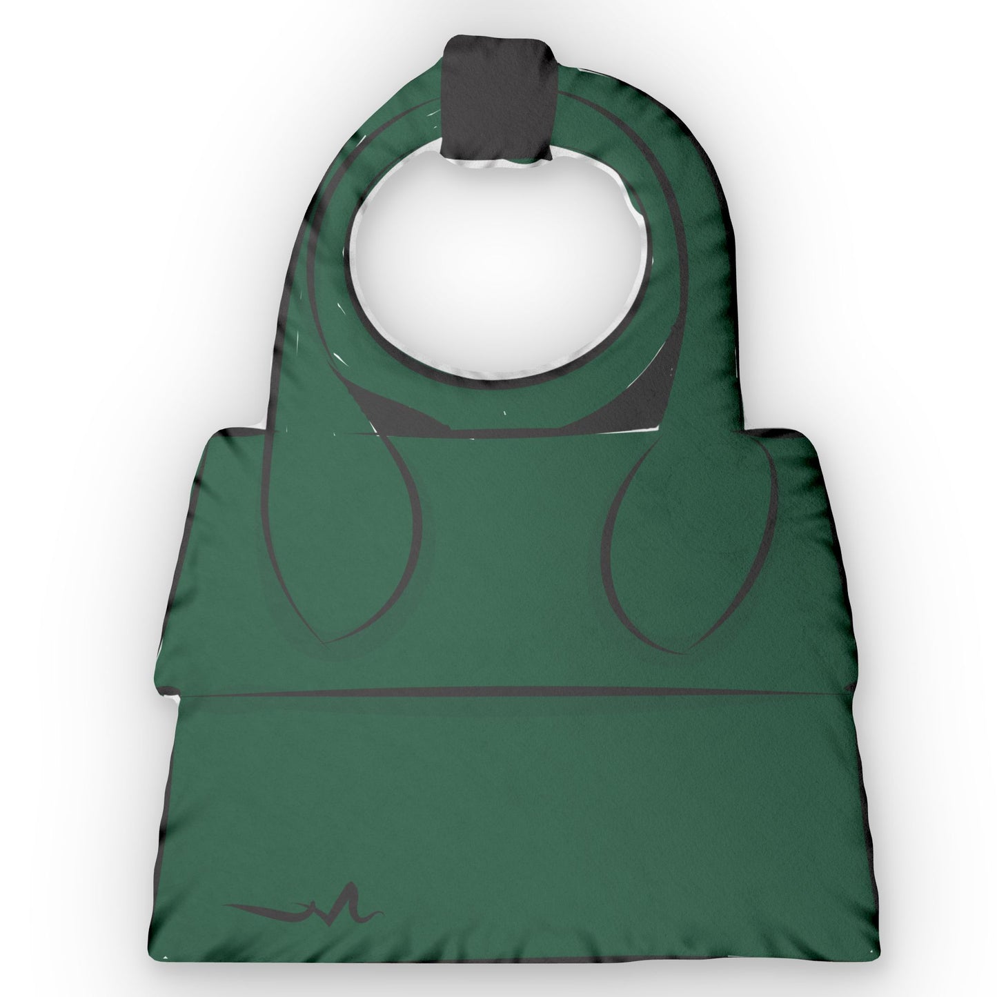 Hunter Green Purse Pillow