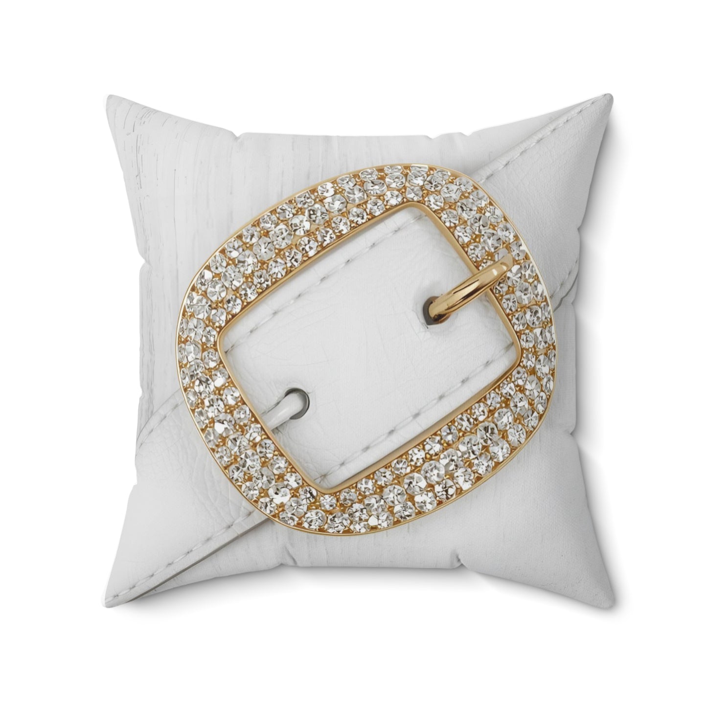 Sparkling Glamour Square Pillow