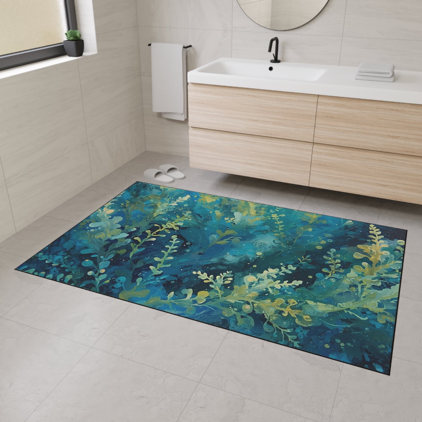 Sea Moss Rug Botanical Heavy Duty Rug