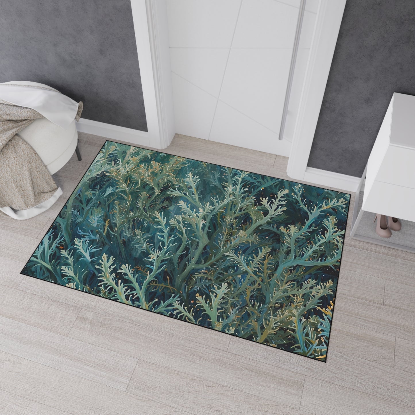 Sea Moss Rug Seascape Rug Heavy Duty Floor Mat