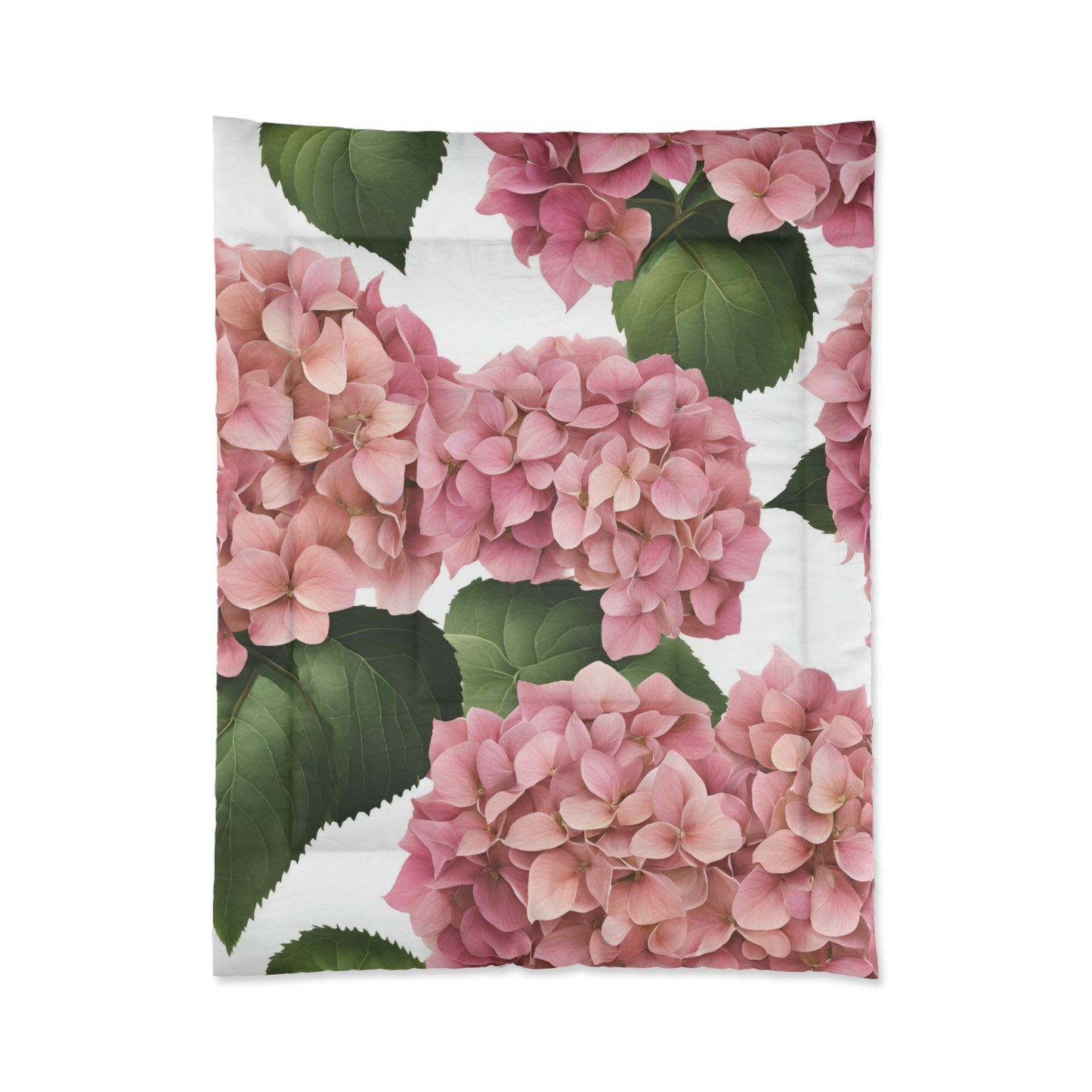 Elegant Pink Floral Comforter