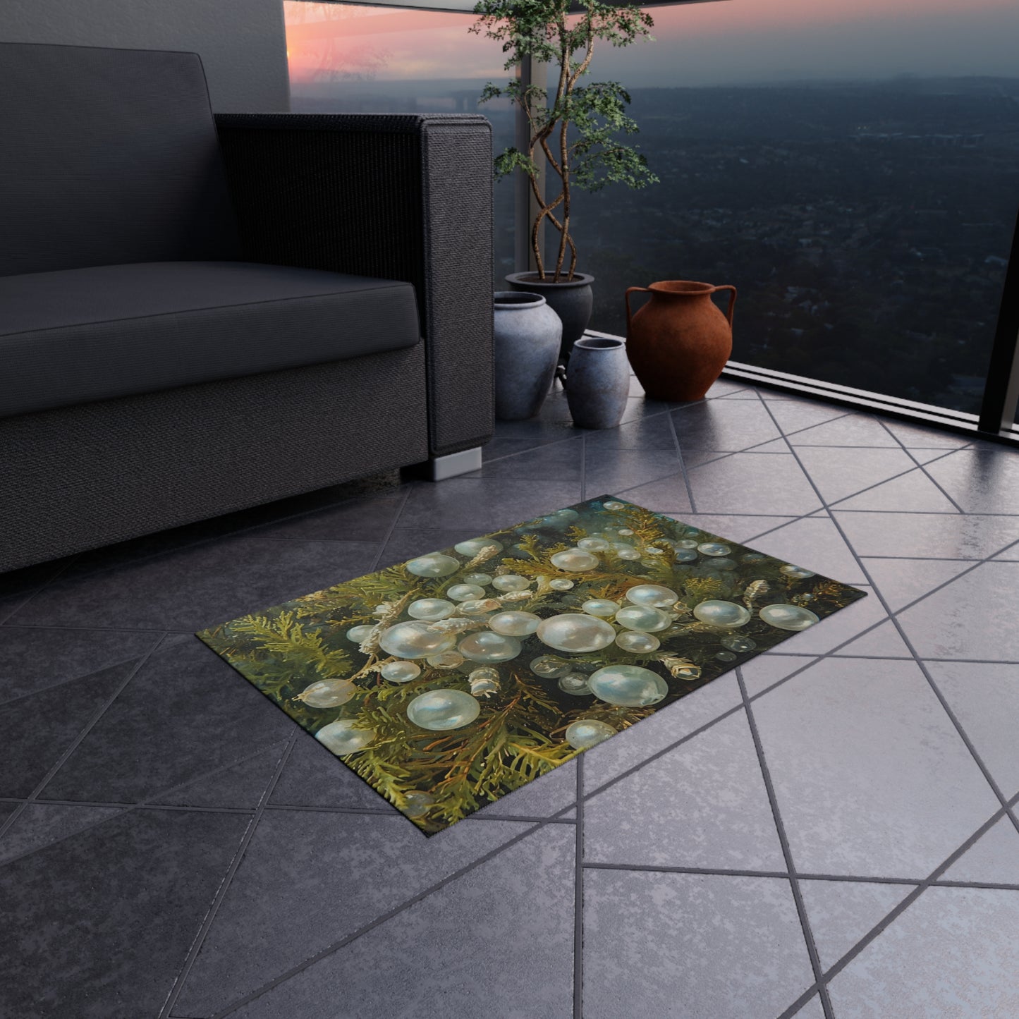 Sea Moss Coastal Indoor/Outdoor Rug