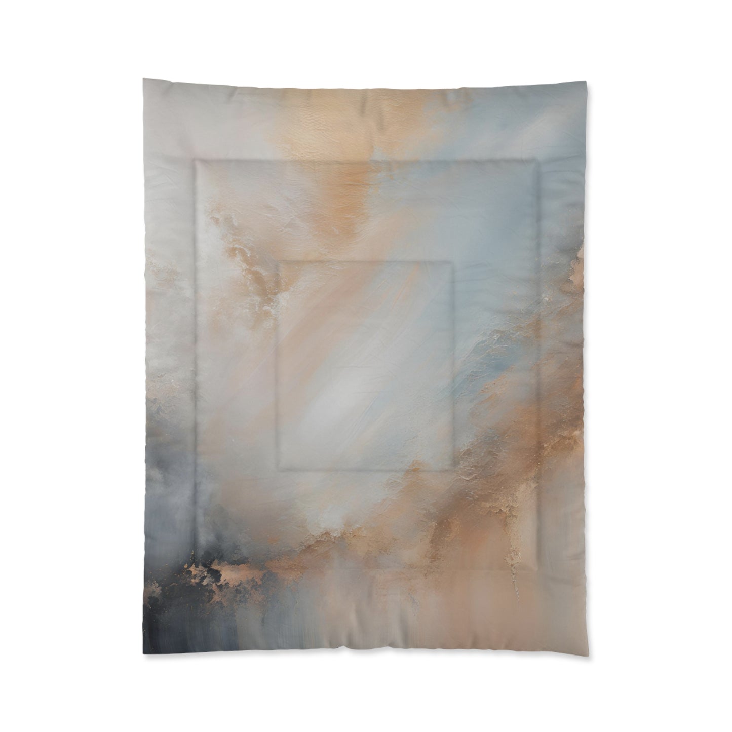 Smoke Abstract Comforter
