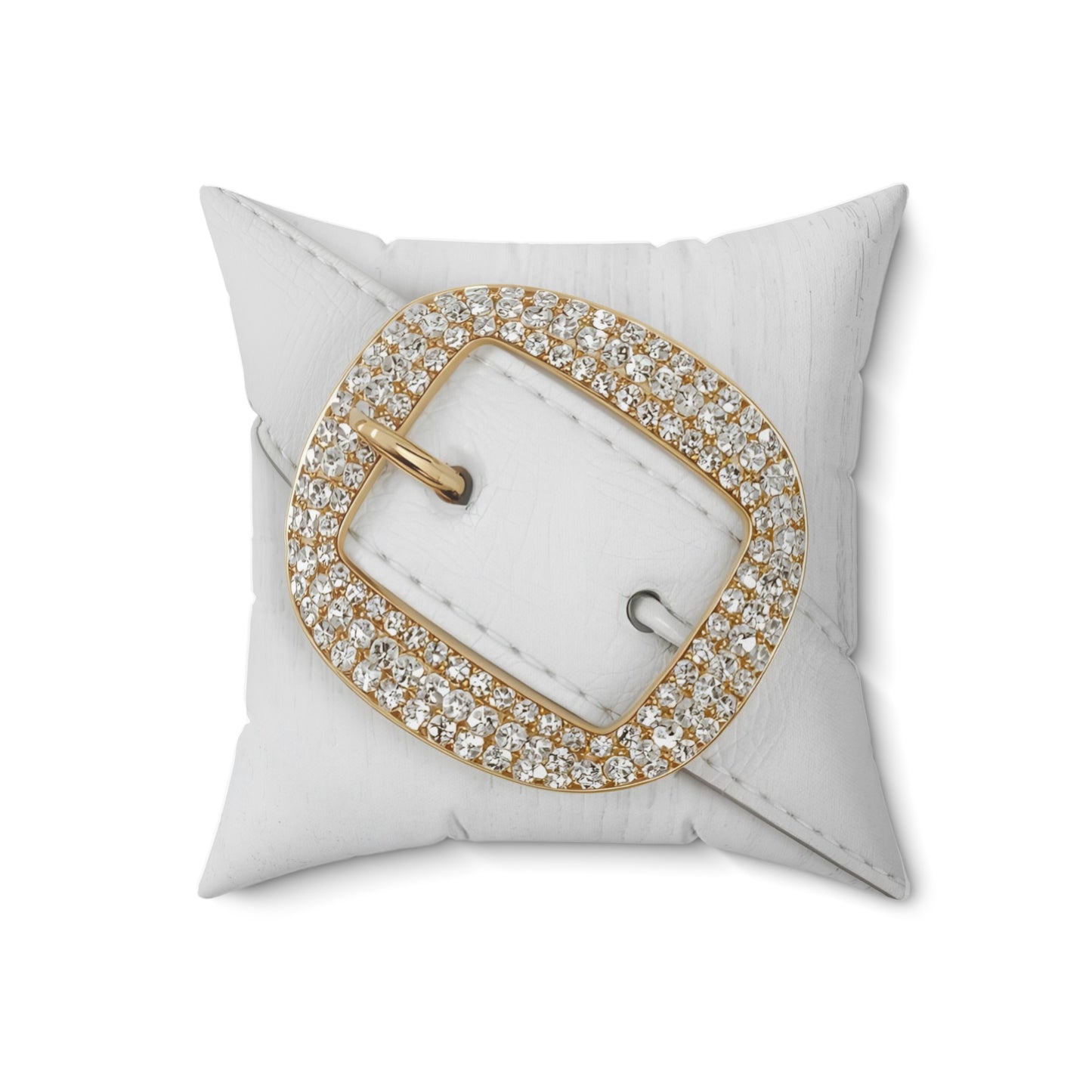 Sparkling Glamour Square Pillow