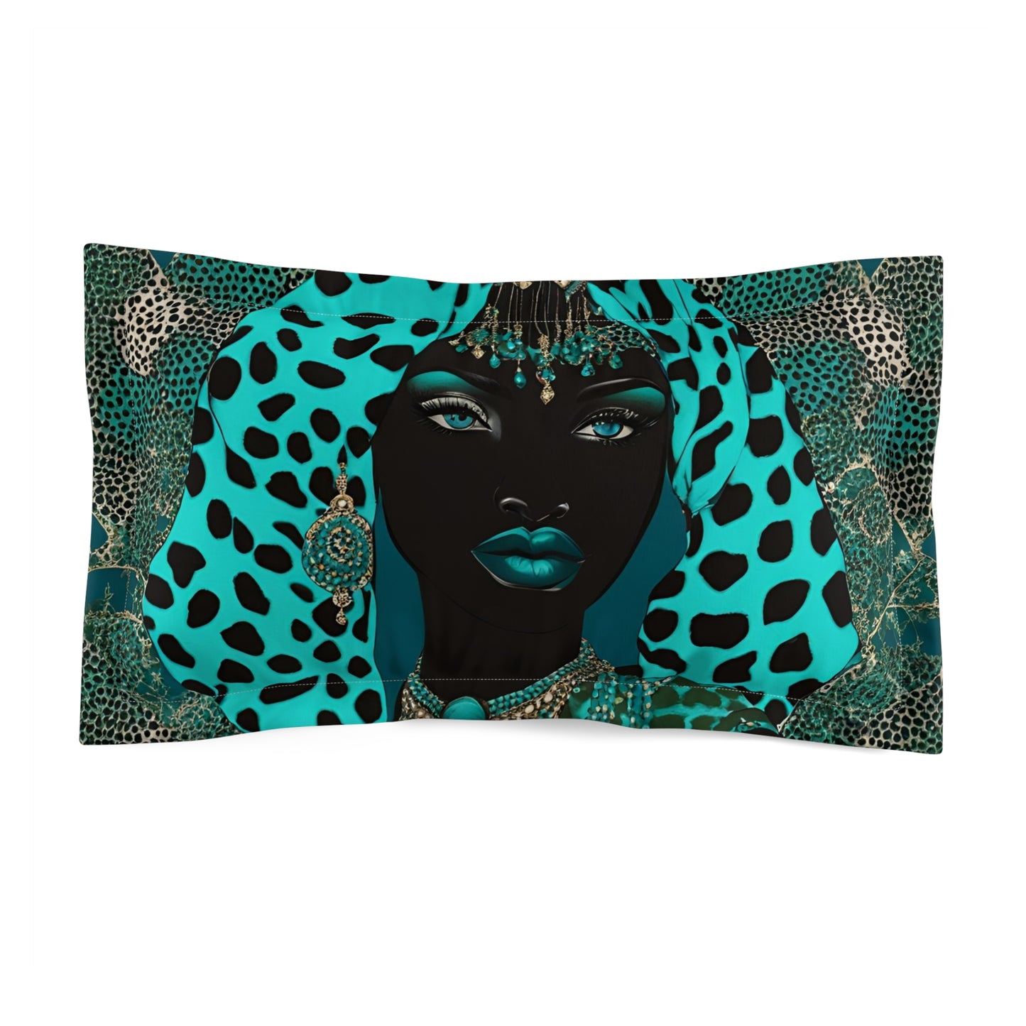 Midnight Safari Oasis Pillow Sham