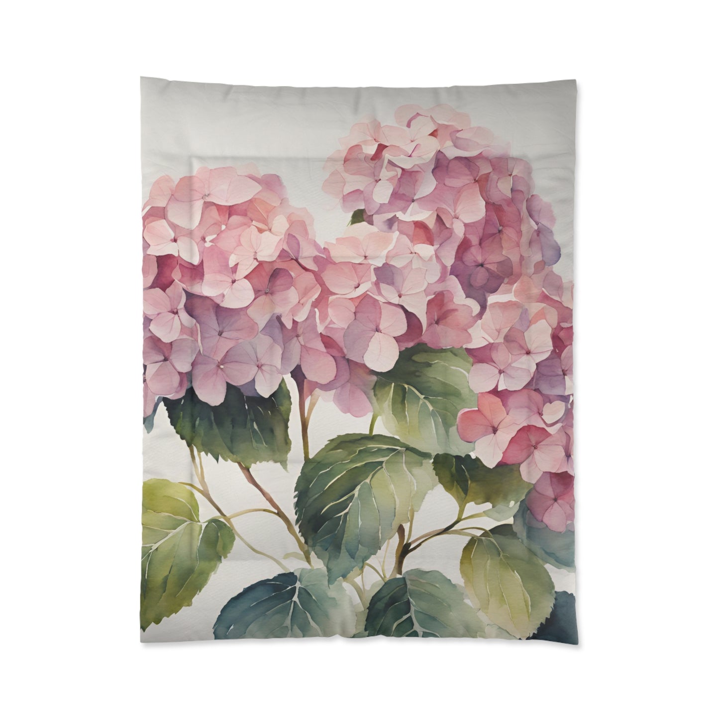 Country Floral Hydrangea Comforter
