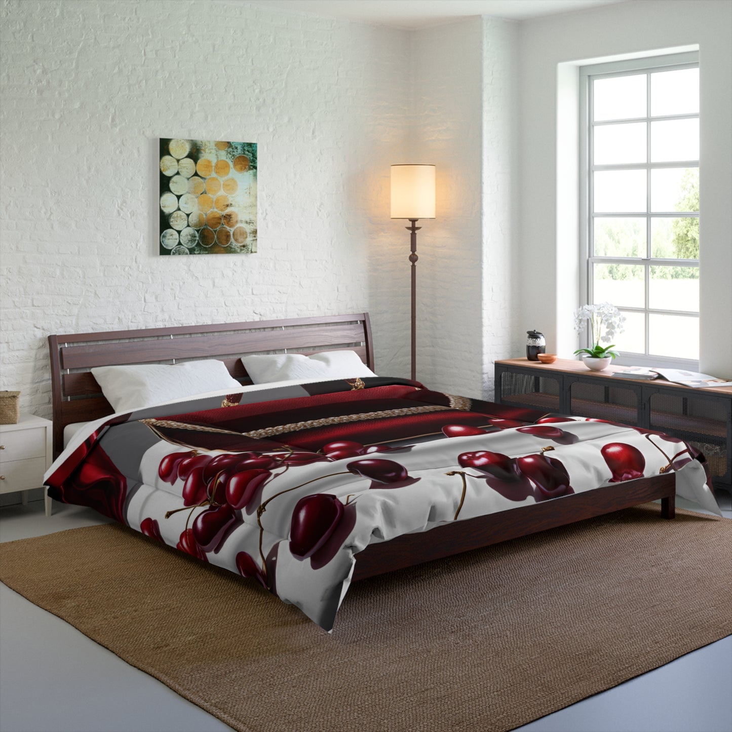 Cherries and Purses Comforter