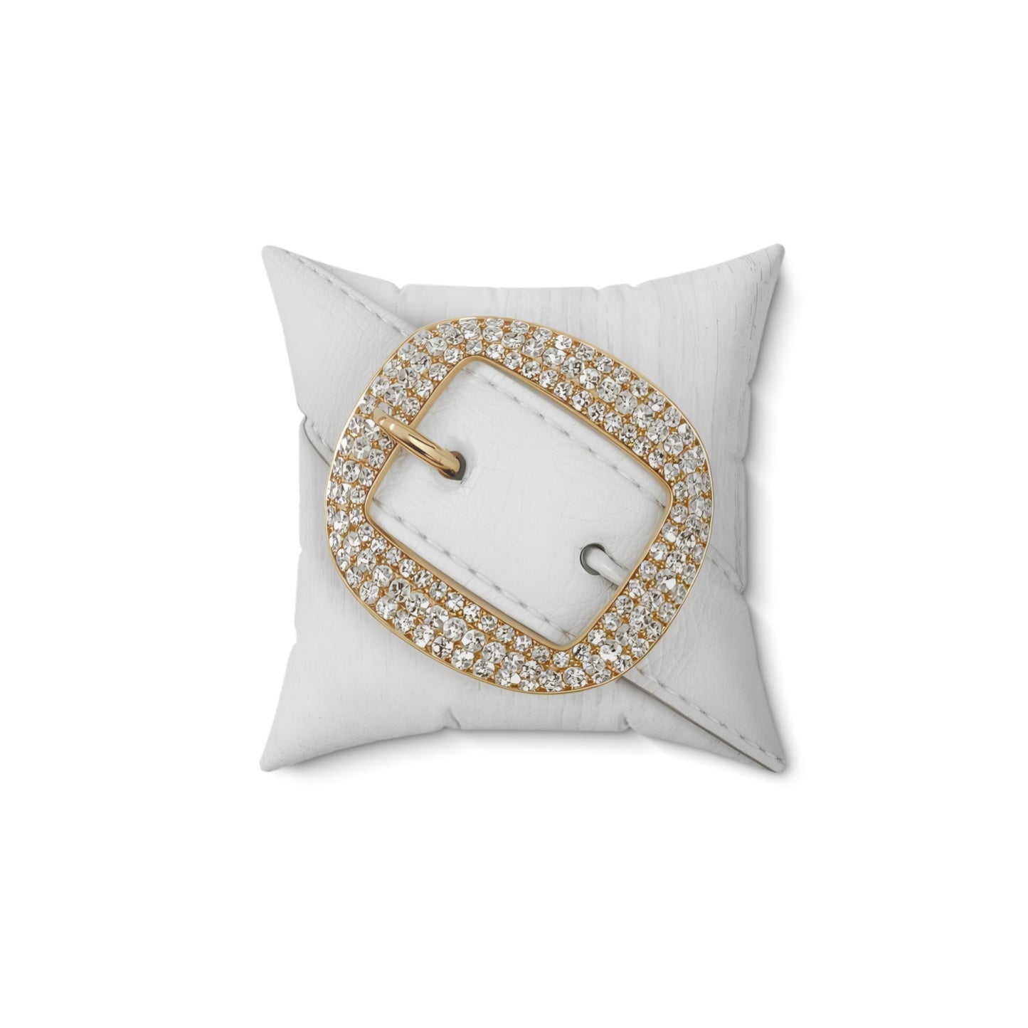 Sparkling Glamour Square Pillow