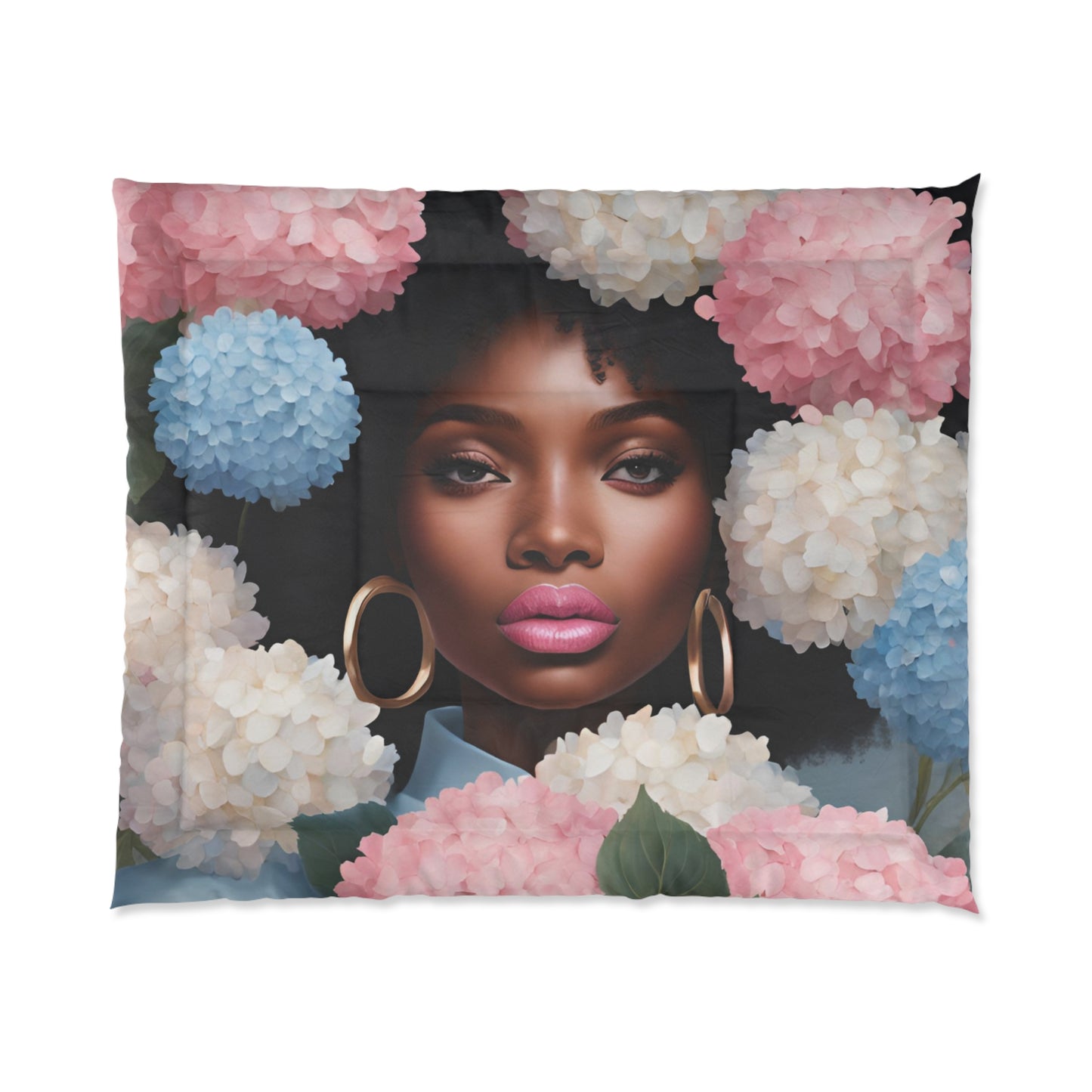 Afra Hydrangea Comforter