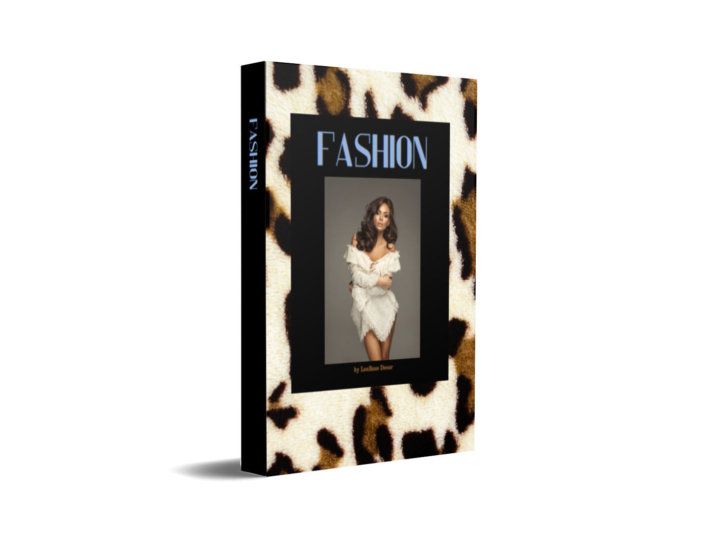 Fashion Cheetah Decorative Book-Individual Book-LouRose Decor-LouRose Decor