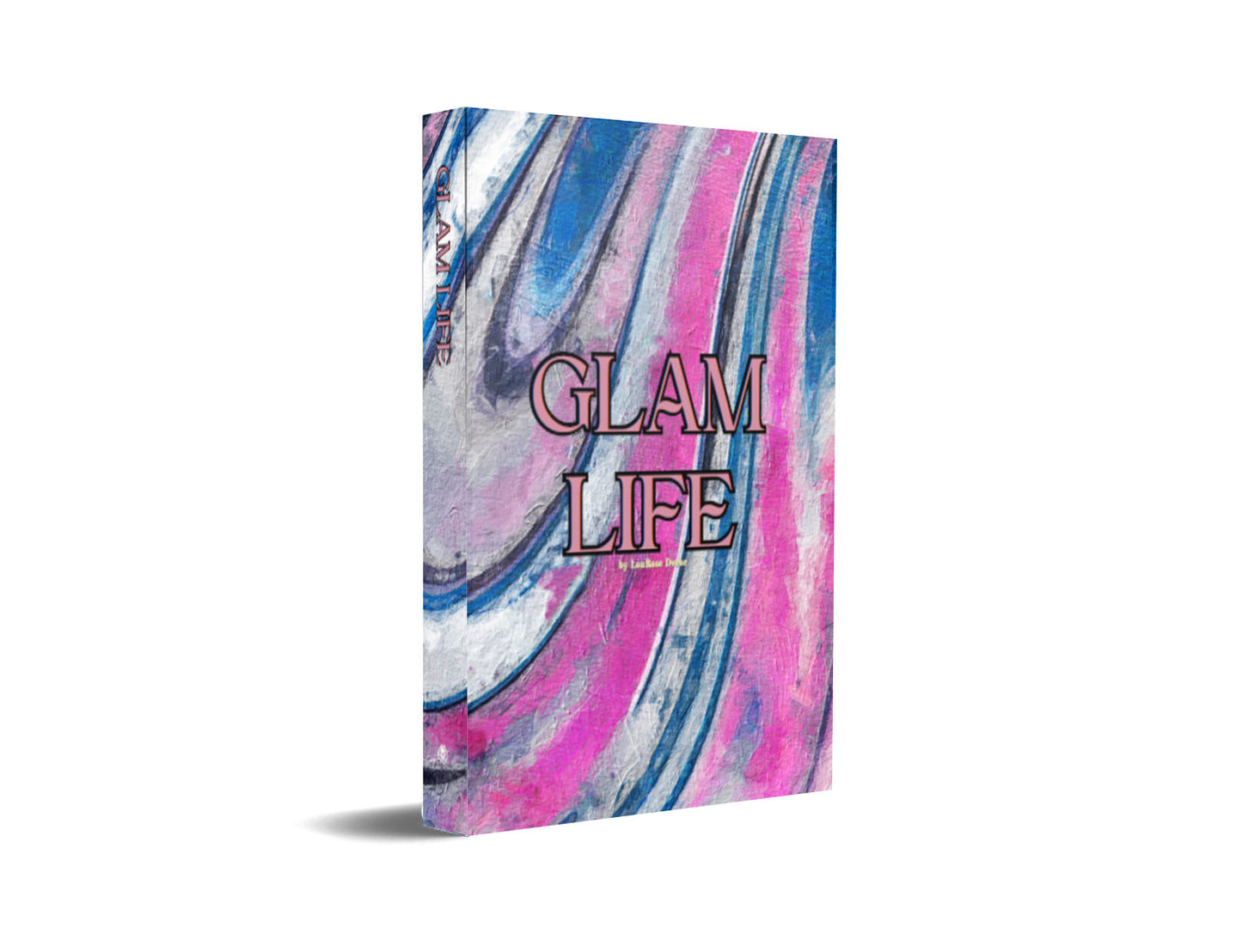 Glam Life Blue Wave Decorative Book-Individual Book-LouRose Decor-LouRose Decor