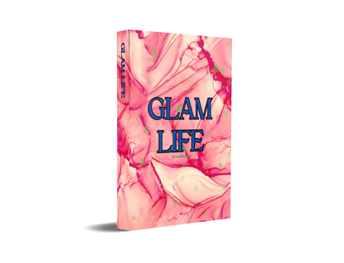 Glam Life Pink and Blue Decorative Book-Individual Book-LouRose Decor-LouRose Decor