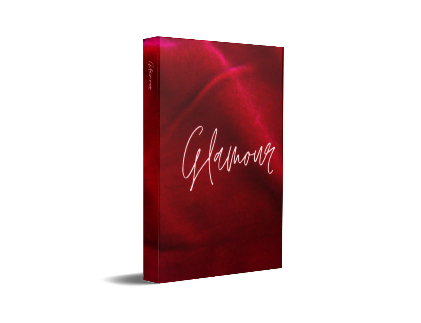 Glamour Red Decorative Book-Individual Book-LouRose Decor-LouRose Decor