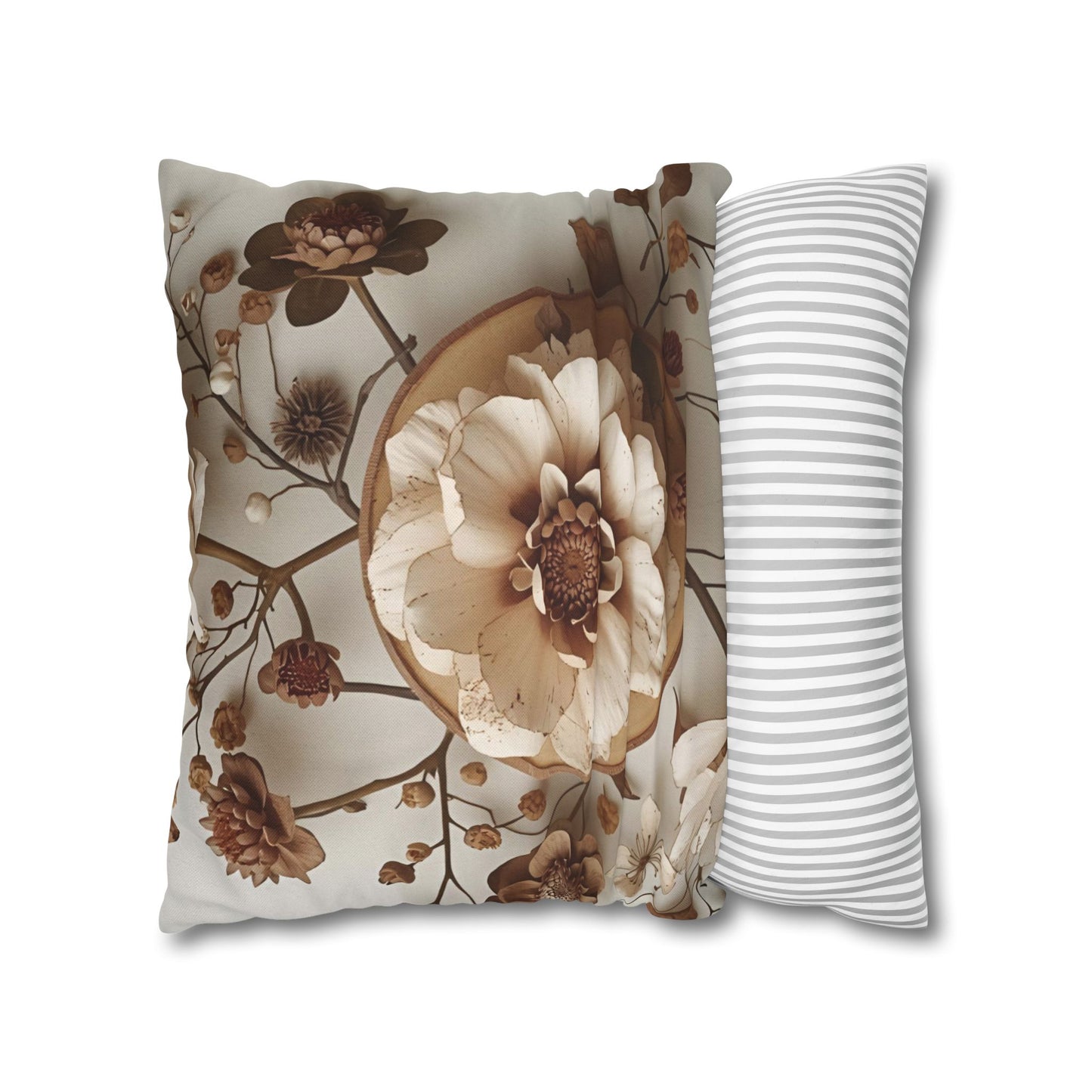Vintage Floral Pillowcase