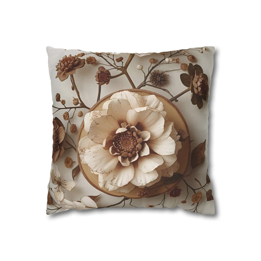 Vintage Floral Pillowcase