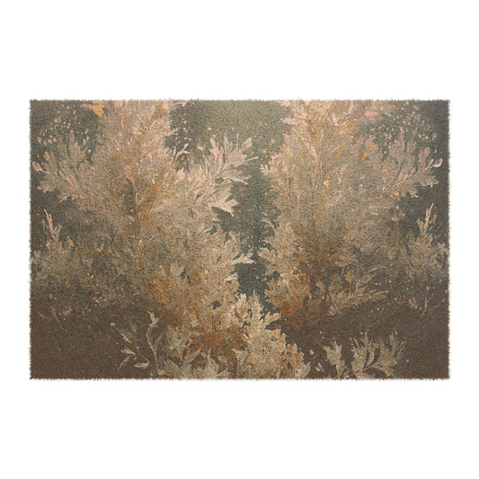 Stylish Sea Moss Rug Nature-Inspired Doormat