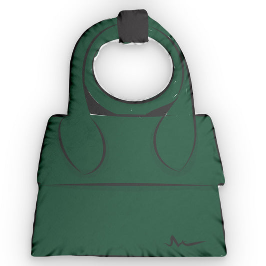Hunter Green Purse Pillow