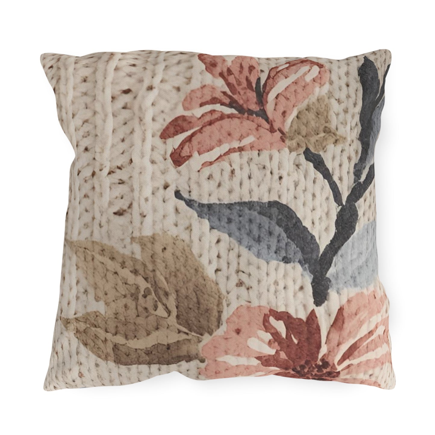 Cottage Rose Outdoor Pillow
