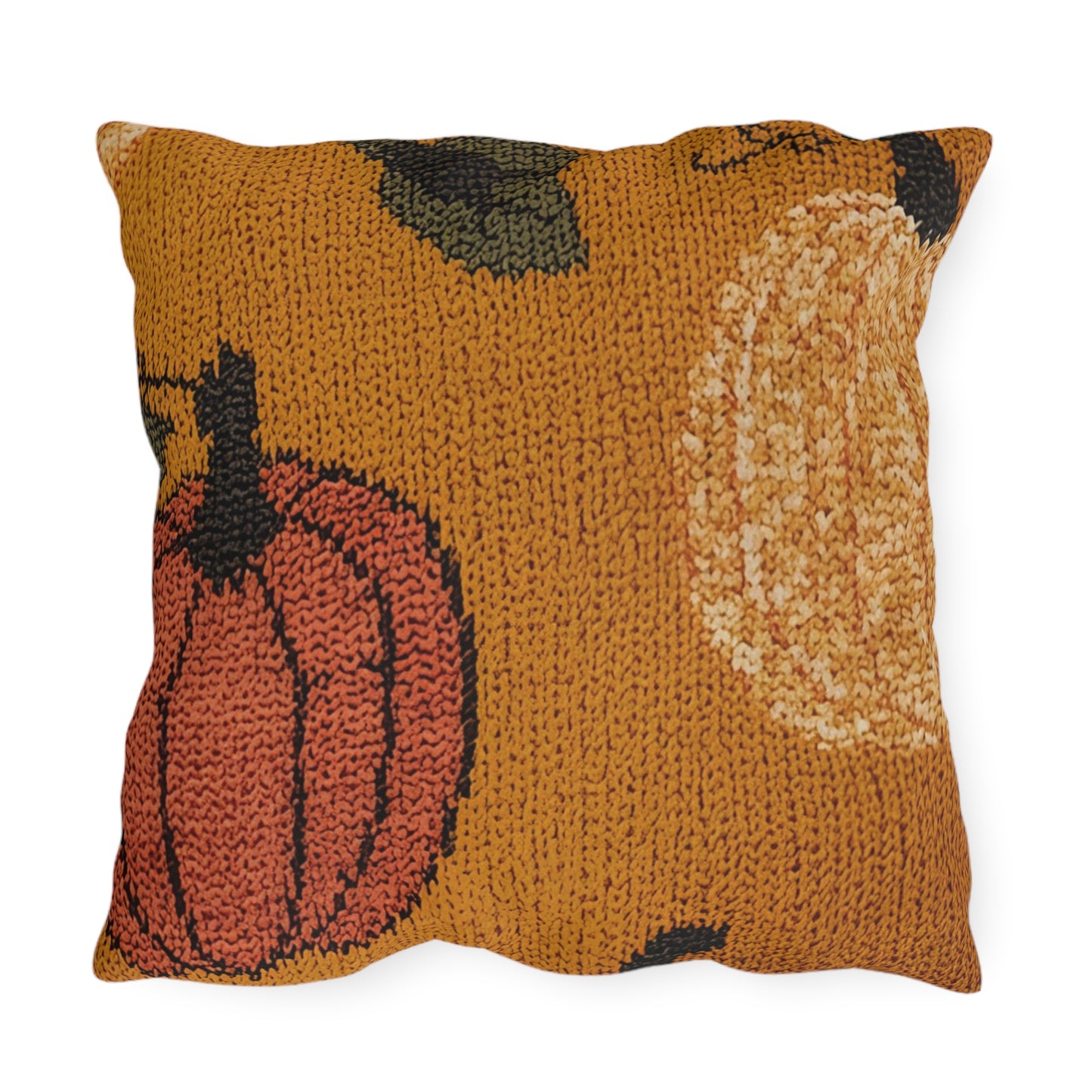 Autumn Pumpkin Spice Outdoor Pillow