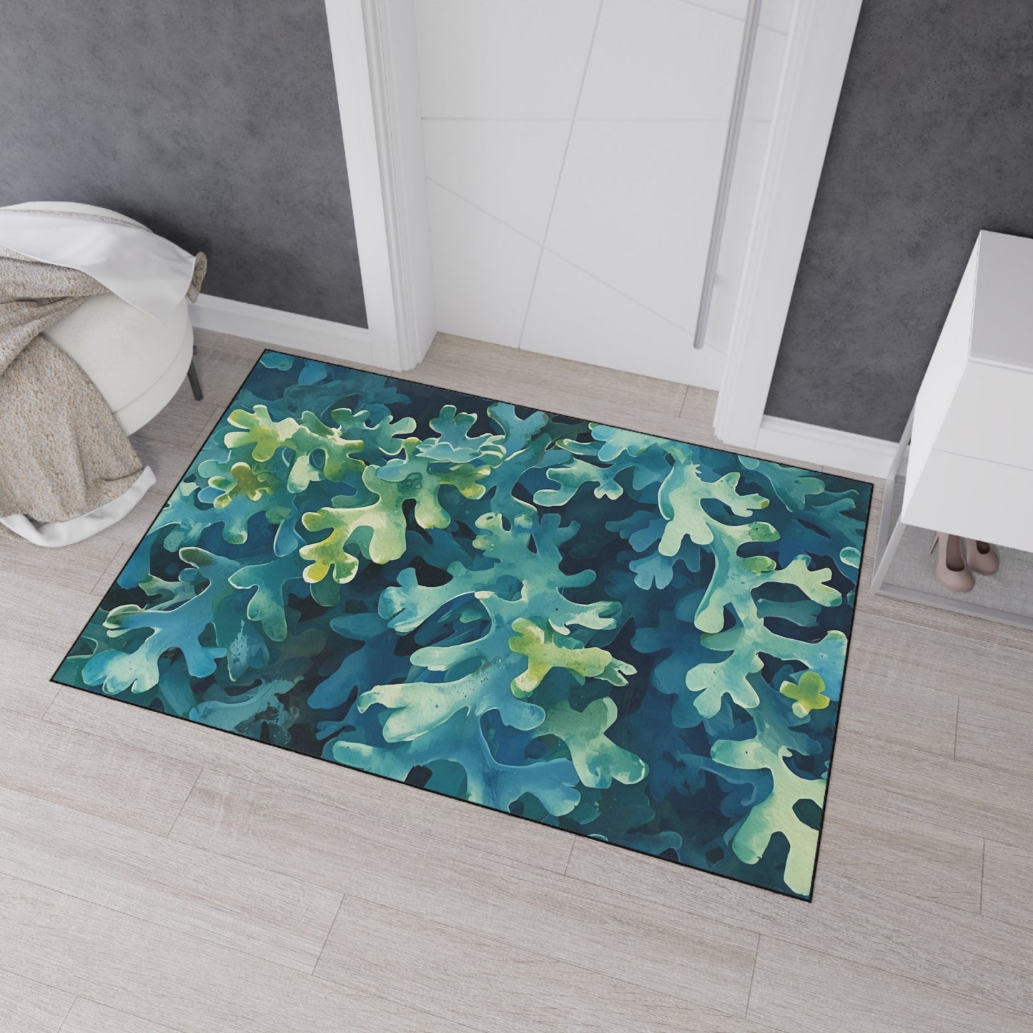 Stylish Sea Moss Rug- Heavy Duty