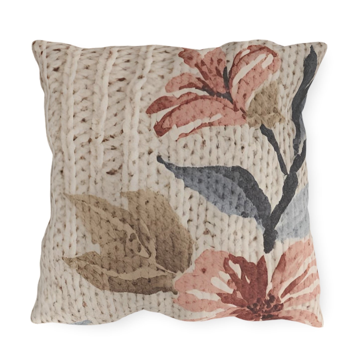 Cottage Rose Outdoor Pillow