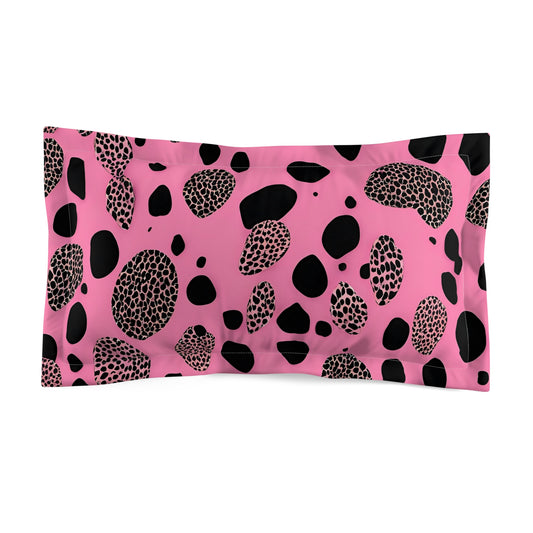 Cheetah Animal Print Microfiber Pillow Sham
