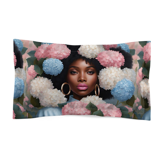 Afra Hydrangea Pillow Sham