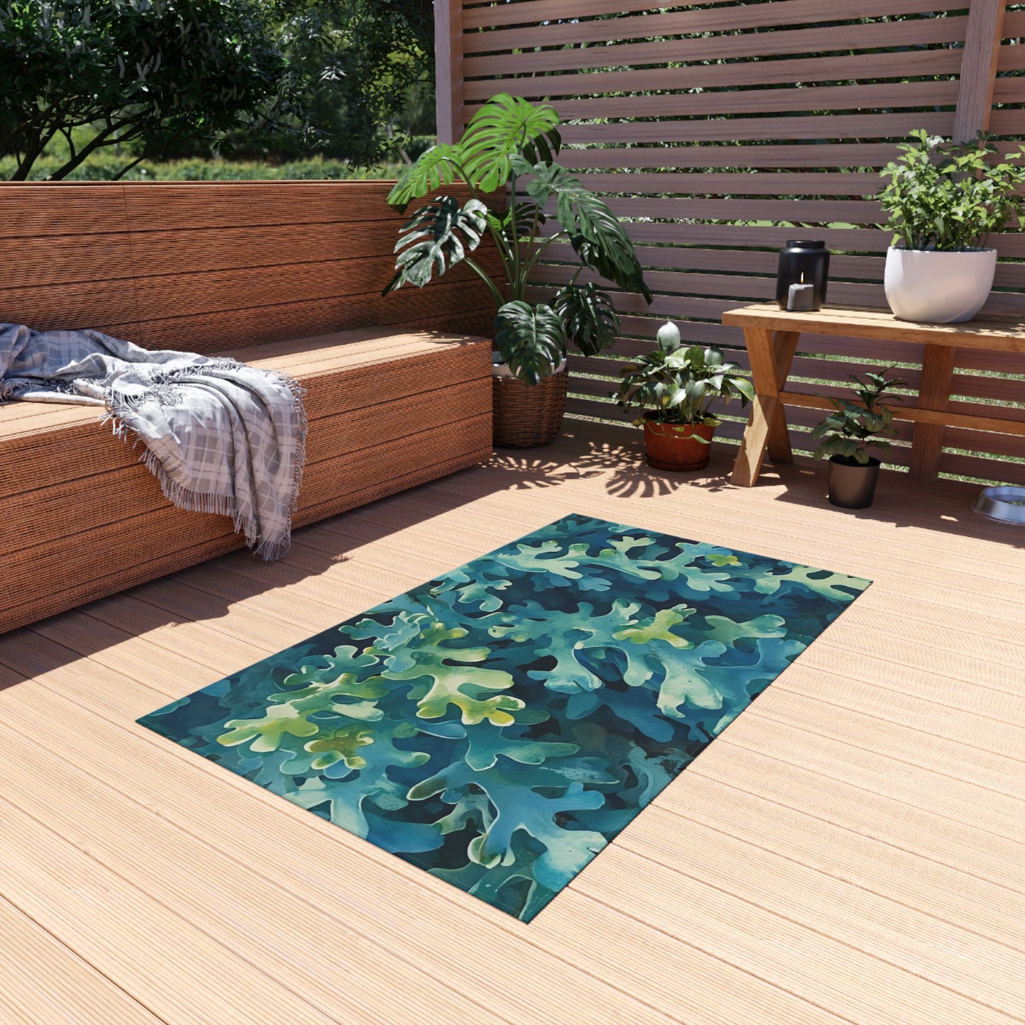 Serene Sea Moss Indoor/Outdoor Rug