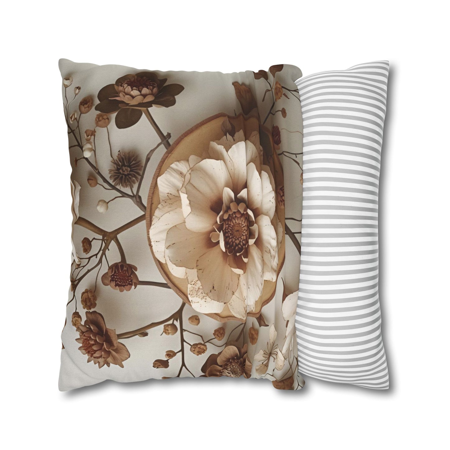 Vintage Floral Pillowcase