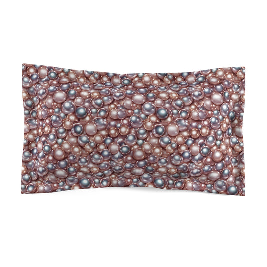 Pearl Pearl-Pattern Microfiber Pillow Sham