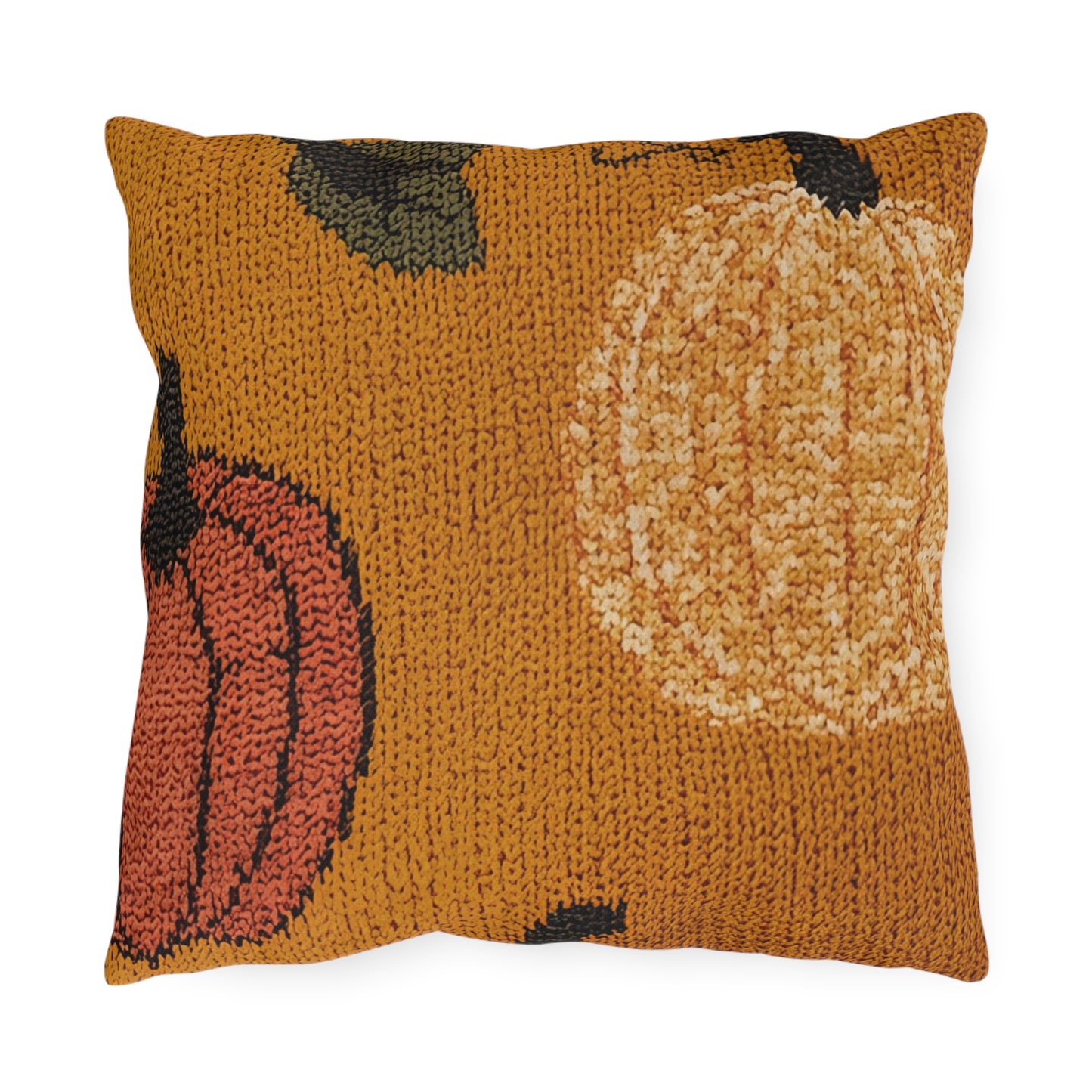 Autumn Pumpkin Spice Outdoor Pillow
