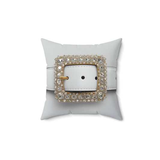 Stylish Home Decor Pillow, Luxury Square Pillow, Decorative Accent Cushion, Chic Throw Pillow, Modern Pillow for Living Room