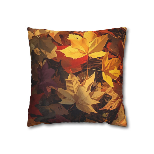 Autumn Leaf Throw Accent Pillow