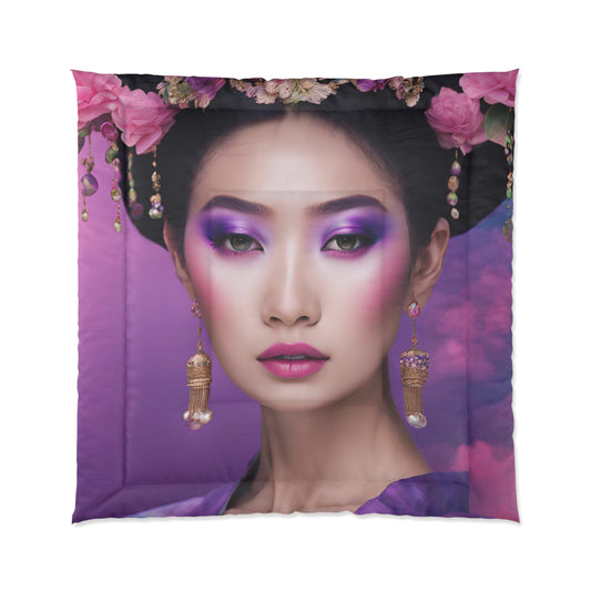 Bohemian Floral Comforter