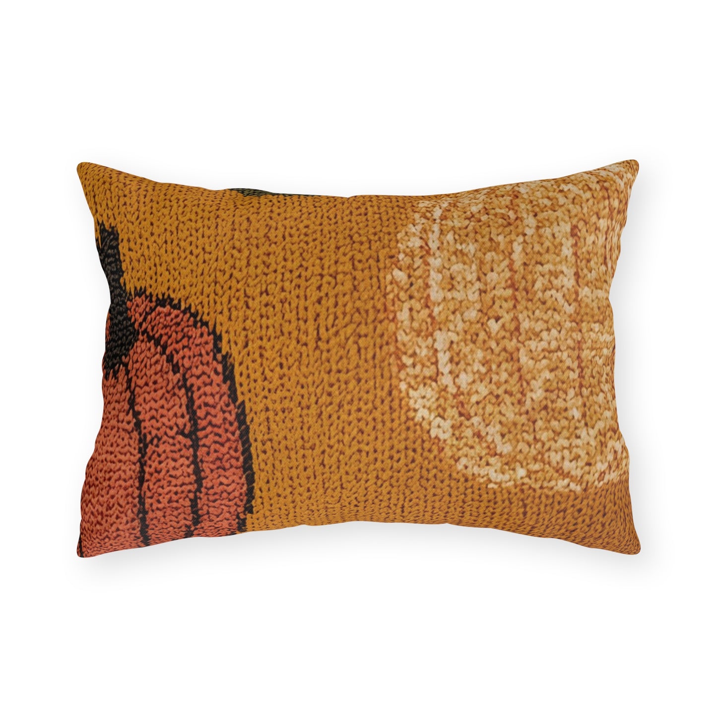 Autumn Pumpkin Spice Outdoor Pillow