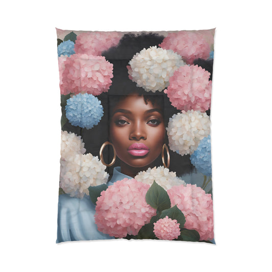 Afra Hydrangea Comforter