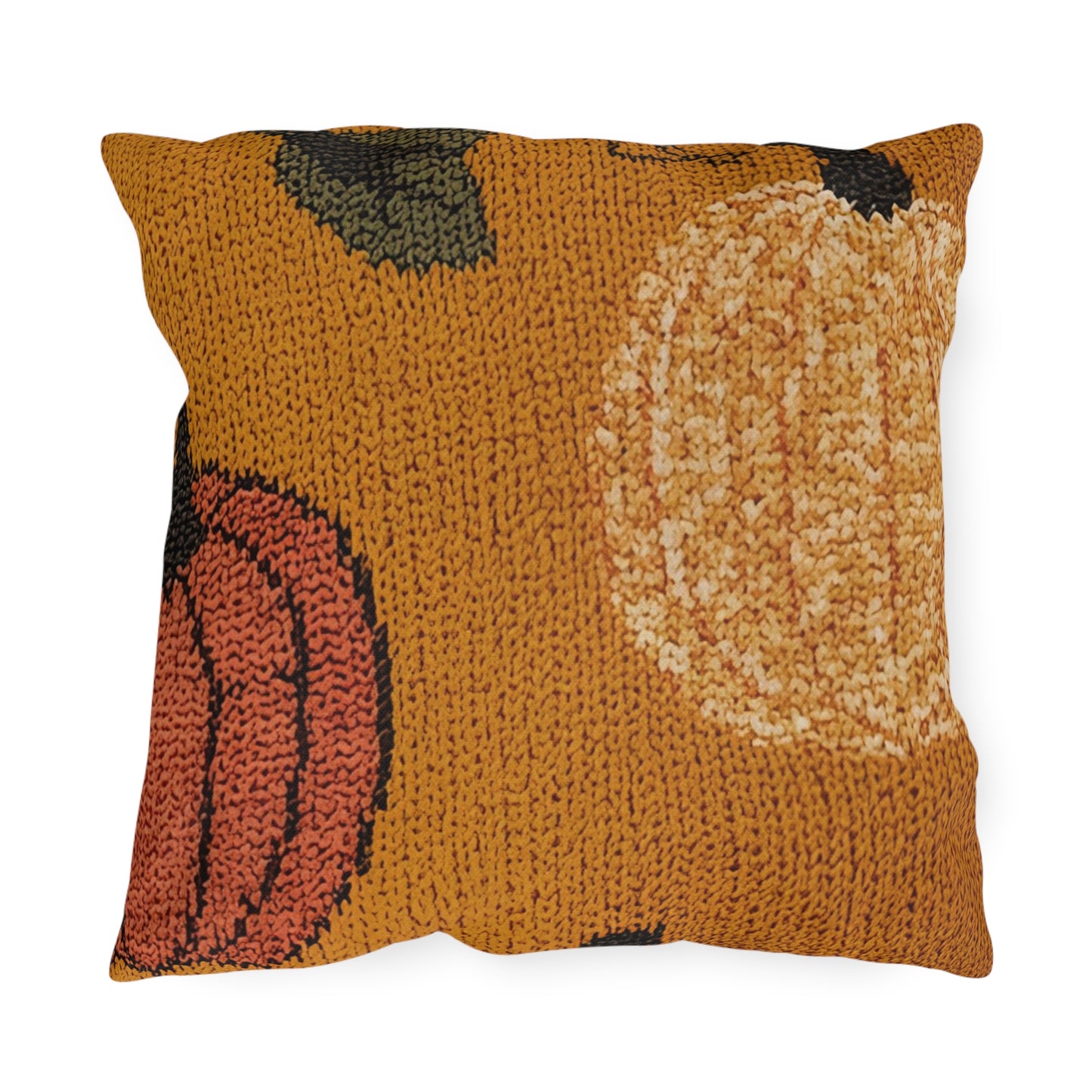Autumn Pumpkin Spice Outdoor Pillow