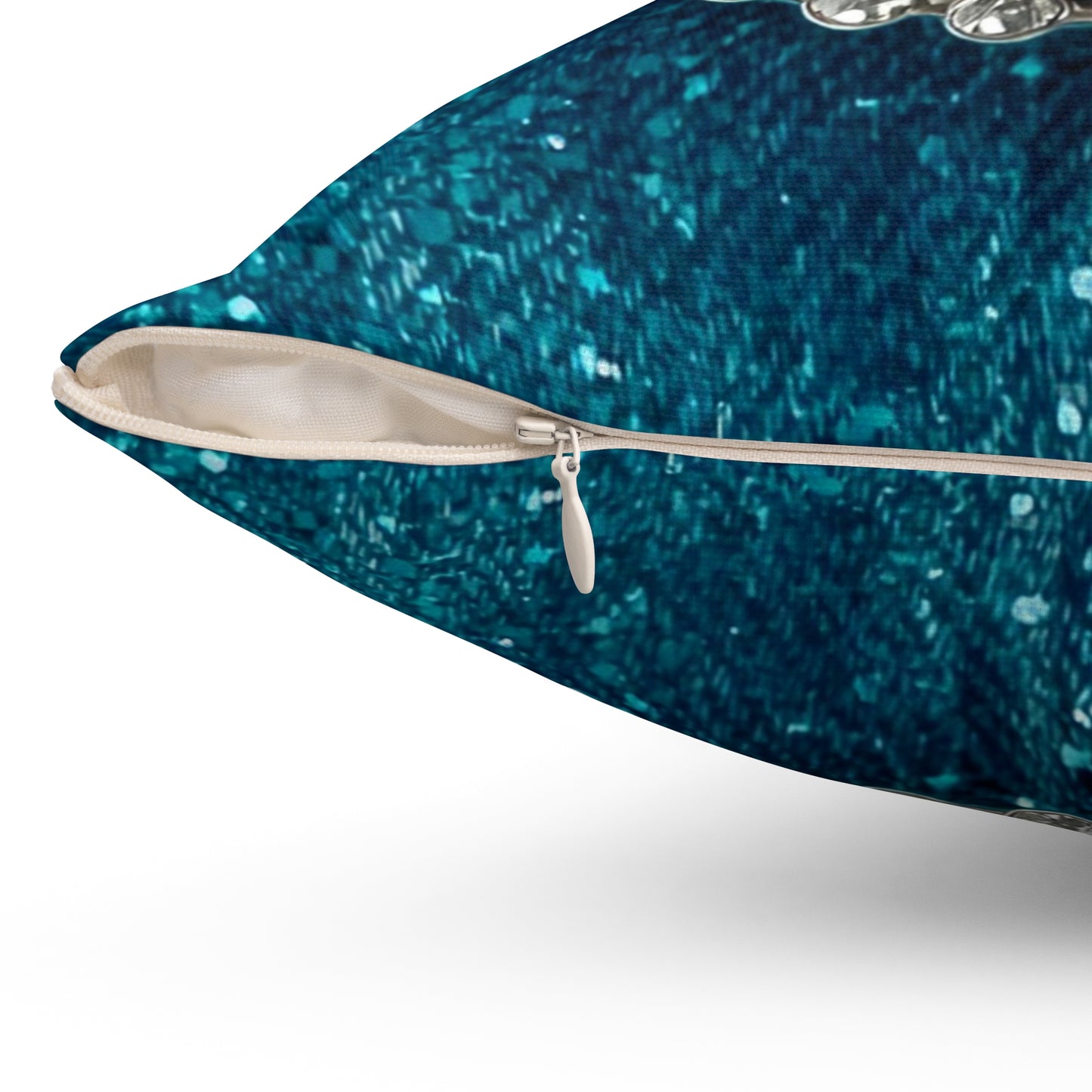 Glamorous Rhinestone Buckle Pillow | Decorative Throw Pillow, Luxury Home Decor, Cubicle Decor, Fashion-Inspired Gift, Book Nookn