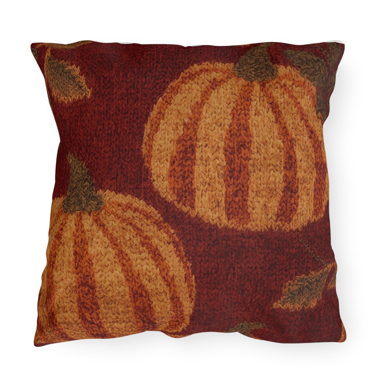 Autumn Pumpkin Outdoor Pillow