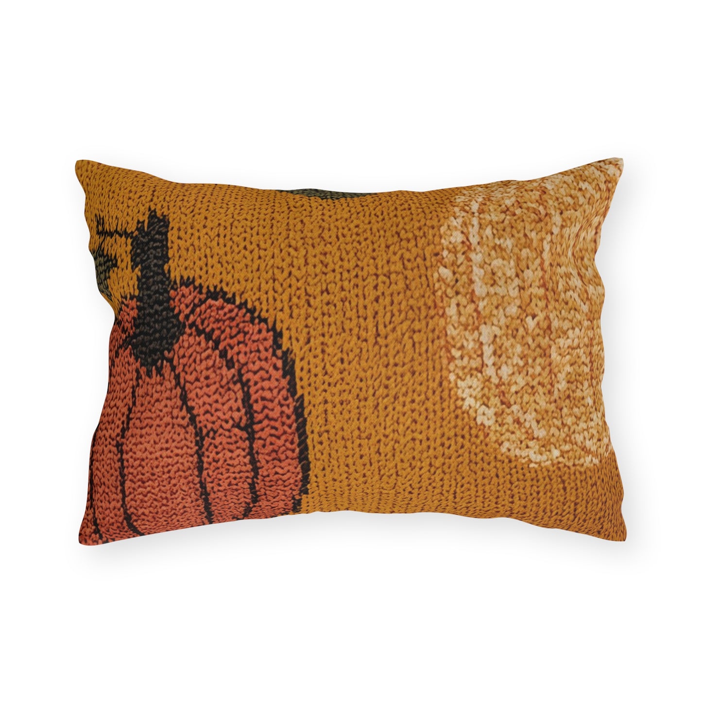 Autumn Pumpkin Spice Outdoor Pillow