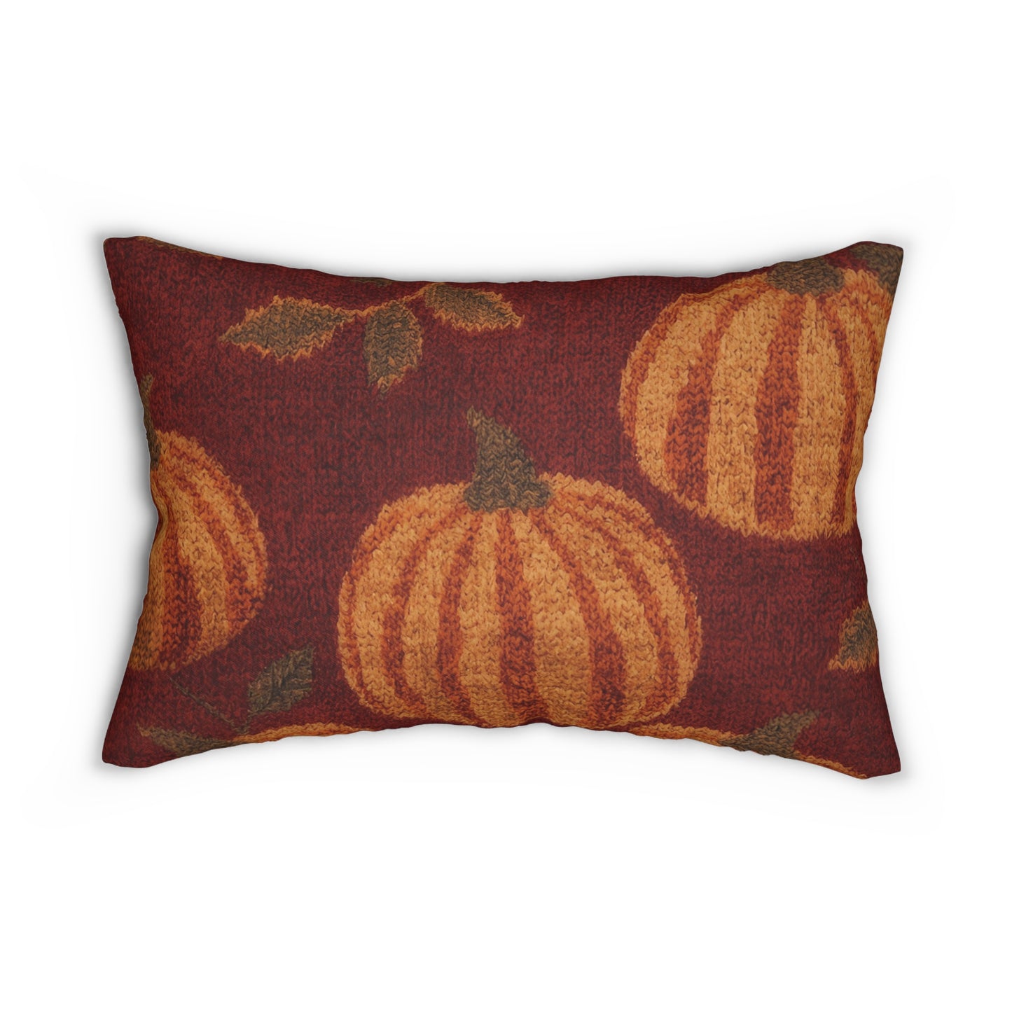 Autumn Pumpkin Lumbar Pillow