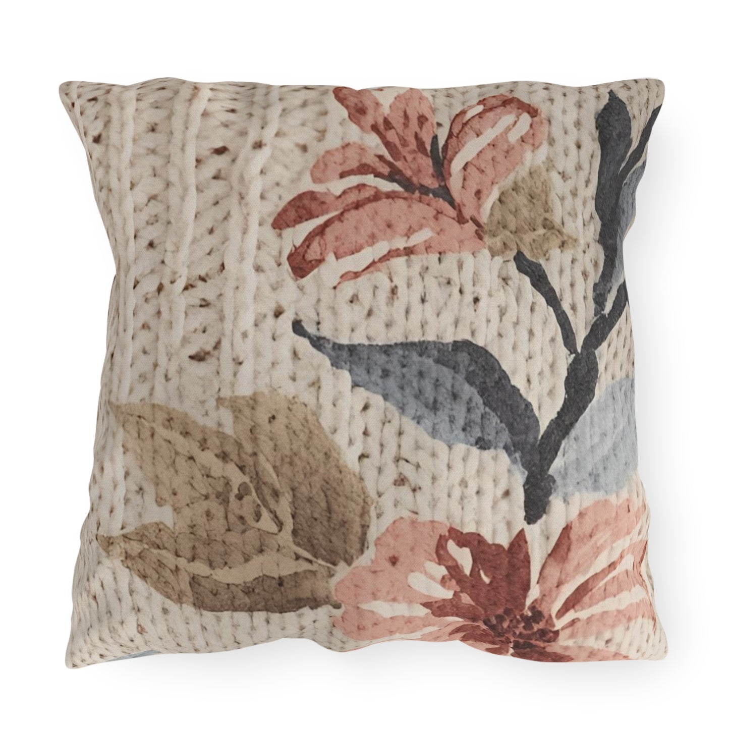 Cottage Rose Outdoor Pillow