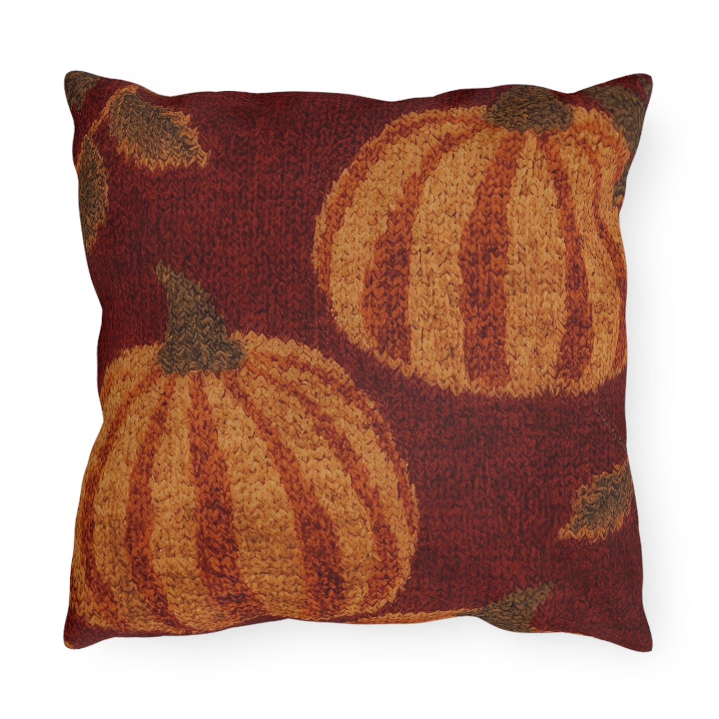 Autumn Pumpkin Outdoor Pillow