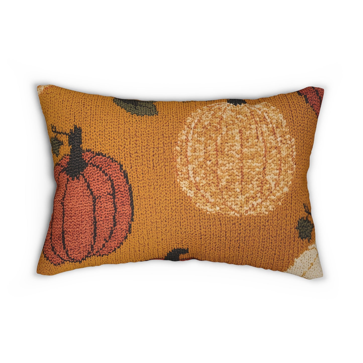 Autumn Pumpkin Lumbar Pillow