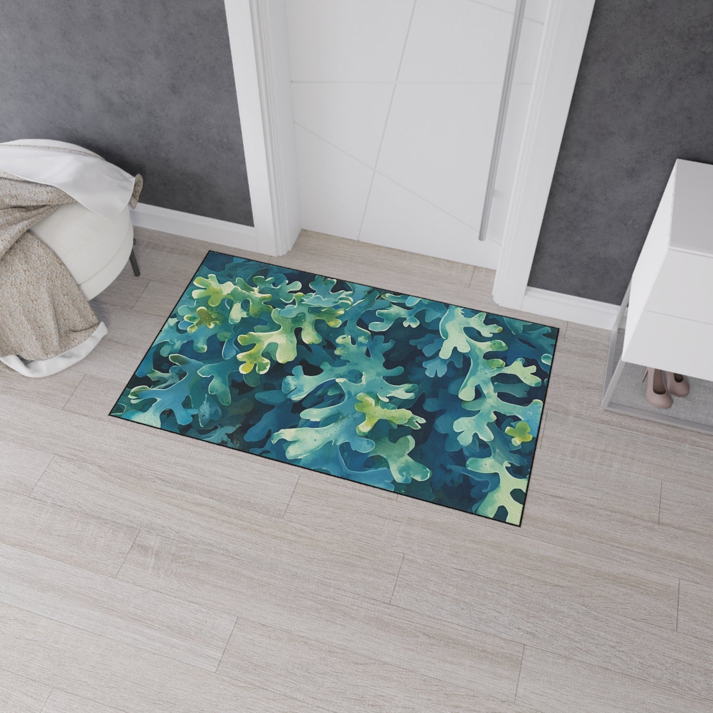 Stylish Sea Moss Rug- Heavy Duty