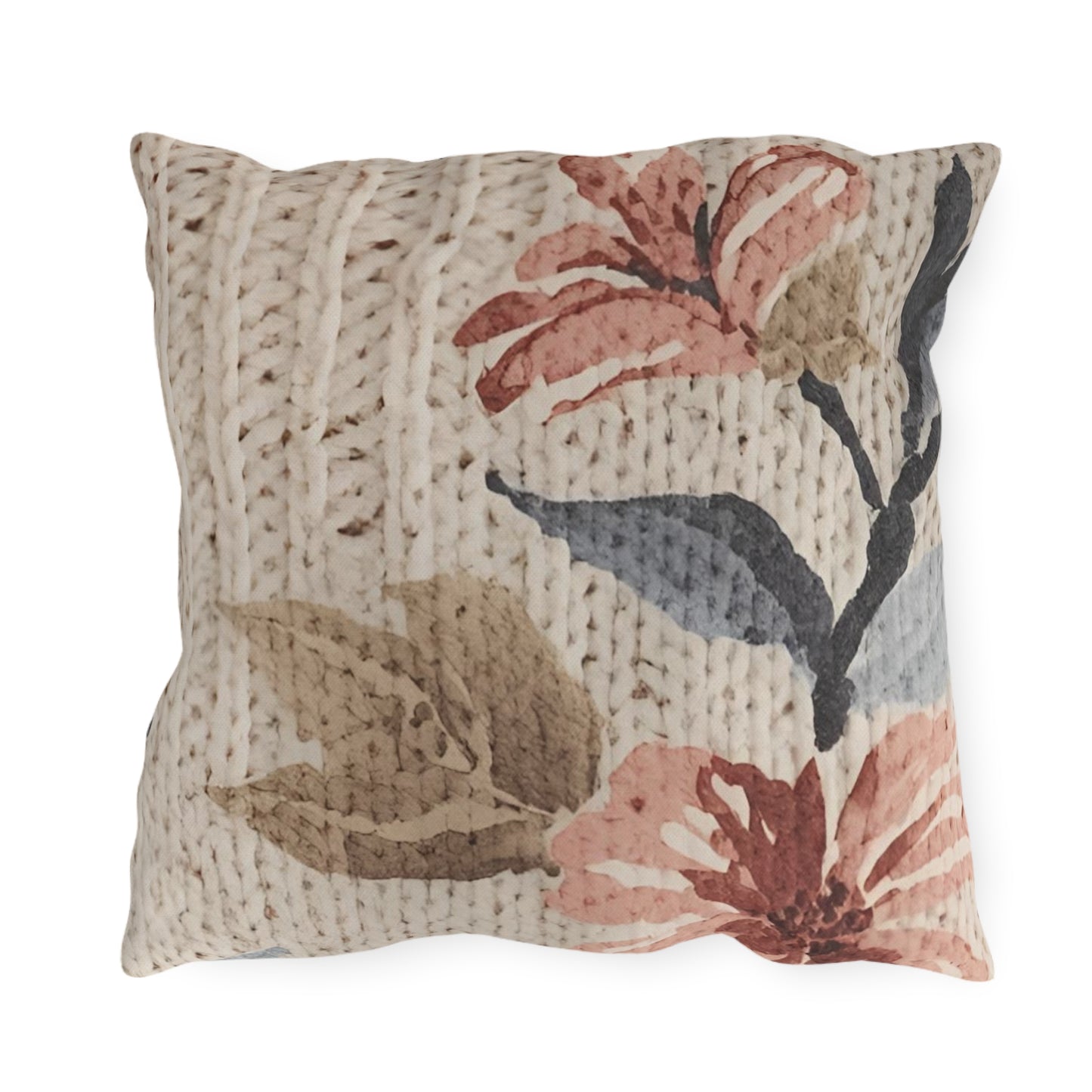 Cottage Rose Outdoor Pillow