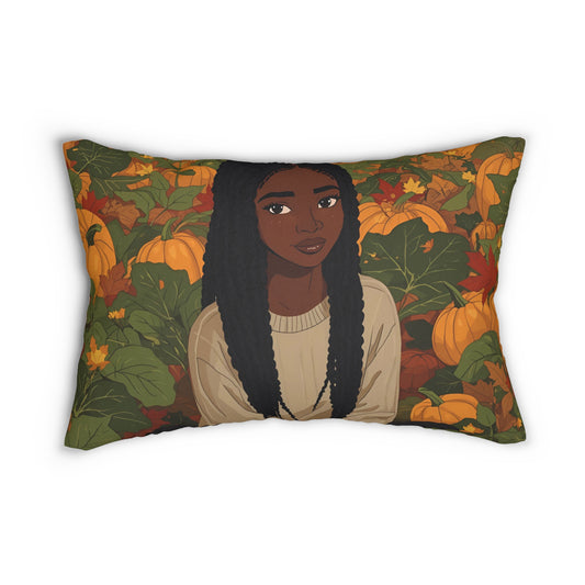 Braided Diva Autumn Vibes Lumbar Pillow